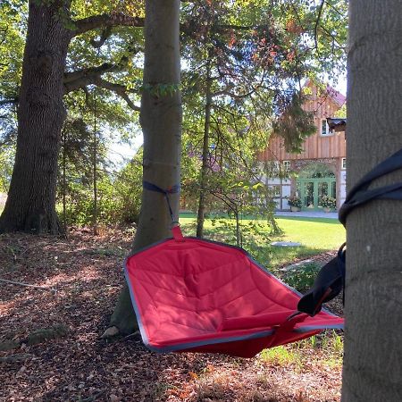 Zum Heuerling Ferienwohung Im Alten Stall Mit Sauna Versmold Exterior photo