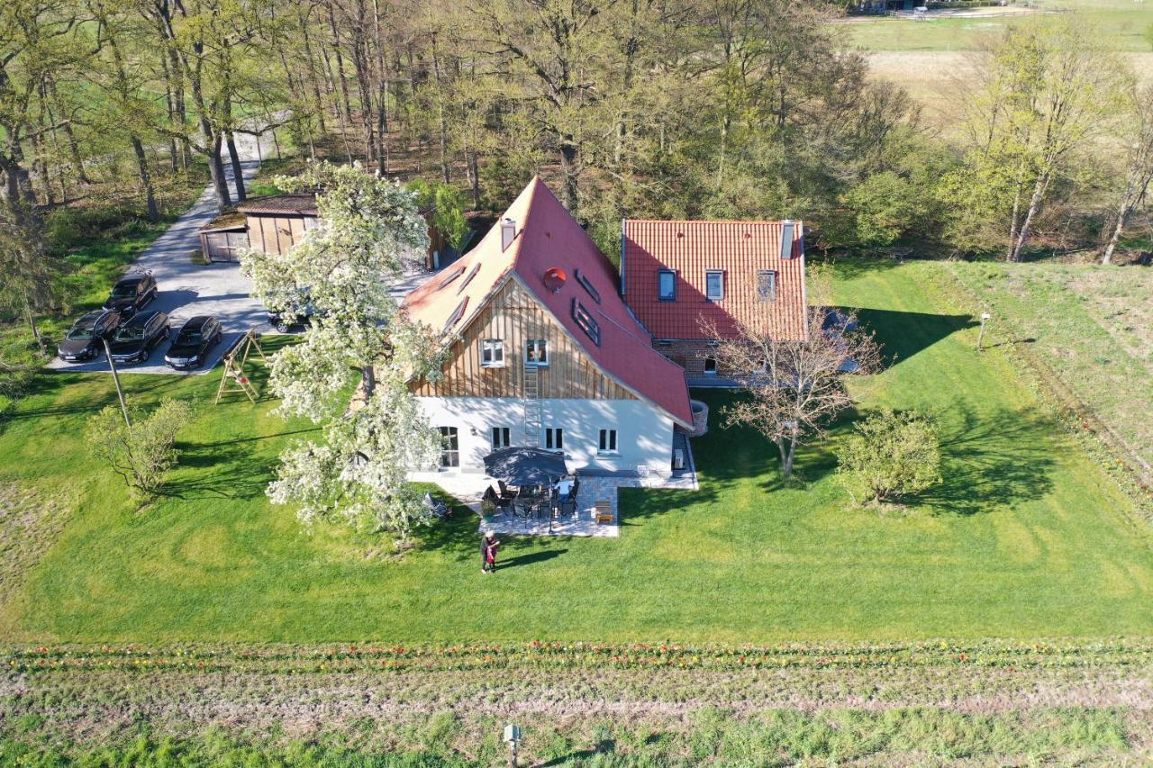 Zum Heuerling Ferienwohung Im Alten Stall Mit Sauna Versmold Exterior photo